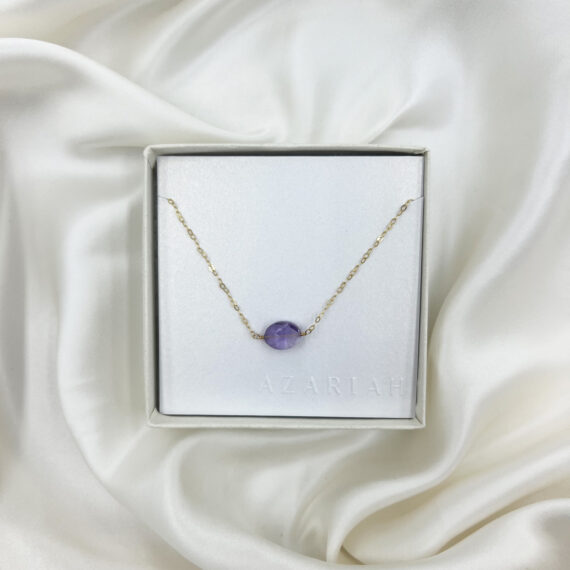 Amethyst Gem Necklace