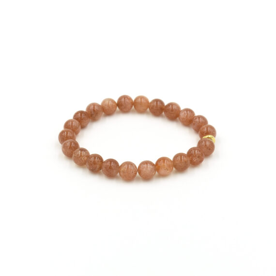 Sunstone Bracelet - 8 mm