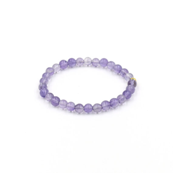 Light Amethyst Bracelet - 6 mm