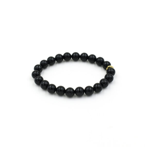 Black Tourmaline Bracelet - 8 mm